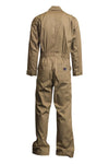 Lapco FR 7oz. Khaki FR Deluxe Coveralls CVFRD7KH